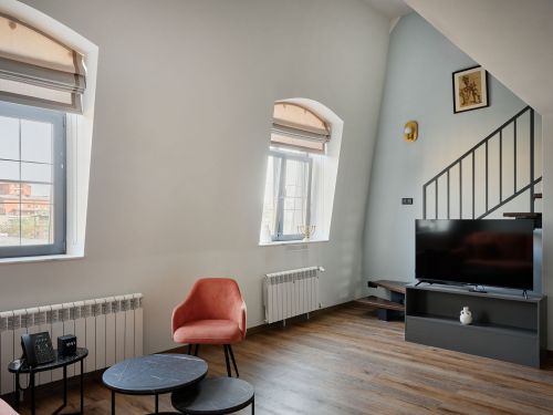 Two-Level Studio Room